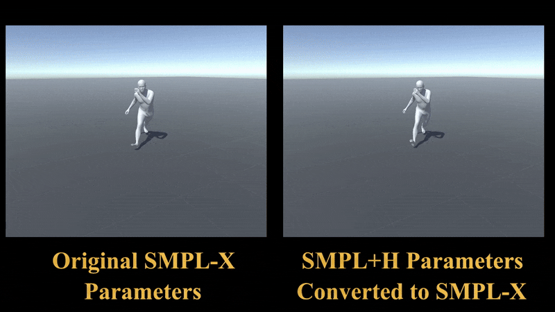 Short looping example of a conversion